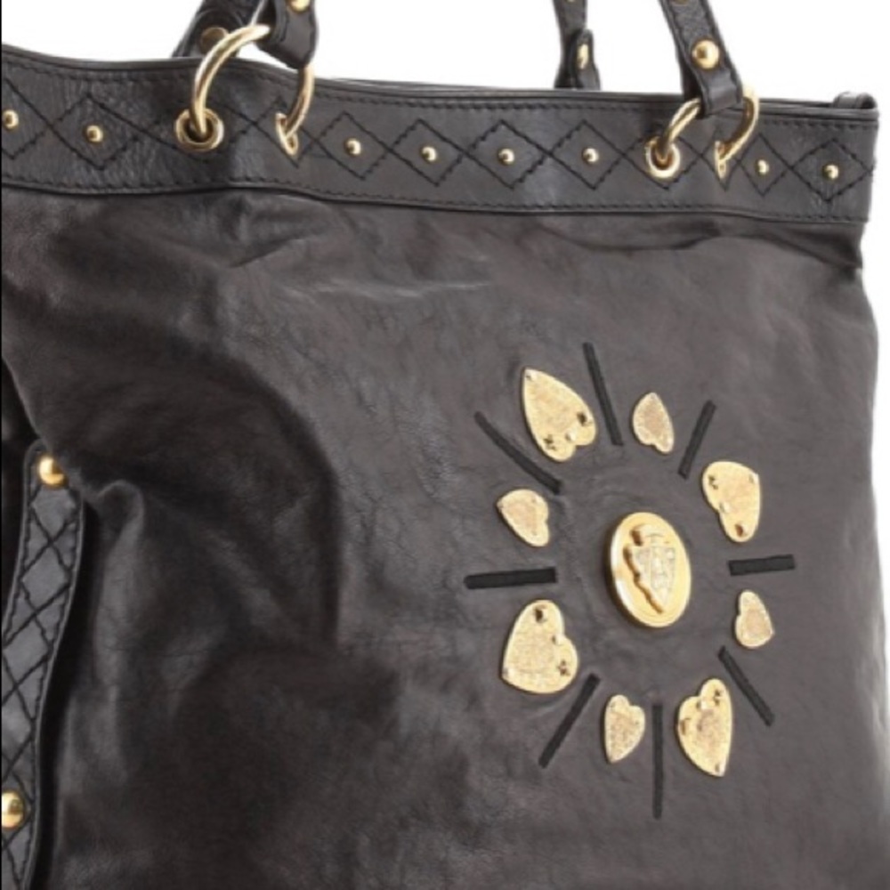 Gucci Black Leather Large Irina Tote Bag